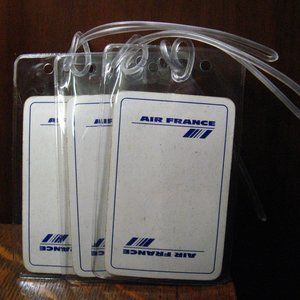 ✈️ Air France Airlines Vintage Playing Cards Luggage Tags